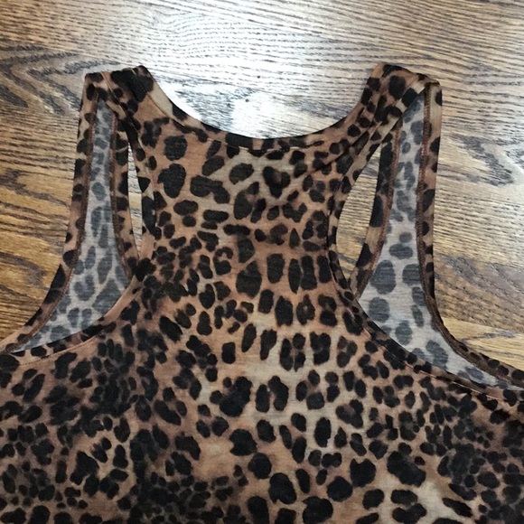H&M Leopard Print Tank Top Camisole - Picture 4 of 8